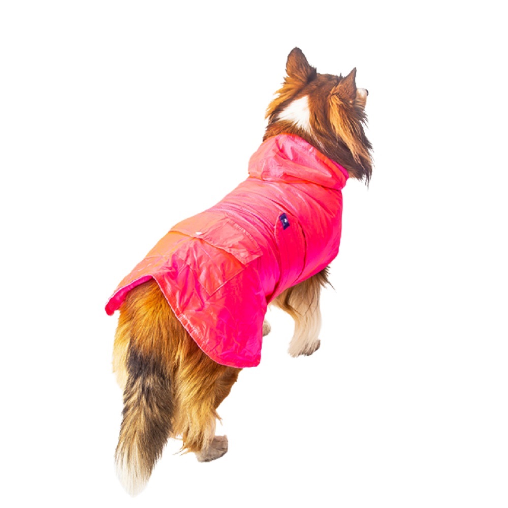 Foto 4 pulgar | Impermeable para Perro Pet Pals Rosa Neón