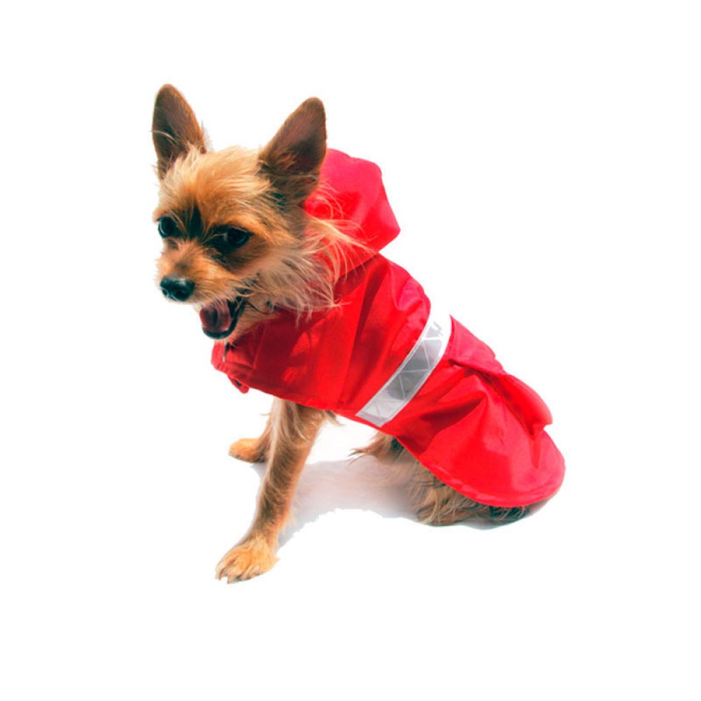 Foto 2 | Impermeable Reflejante para Perro Pet Pals Rojo