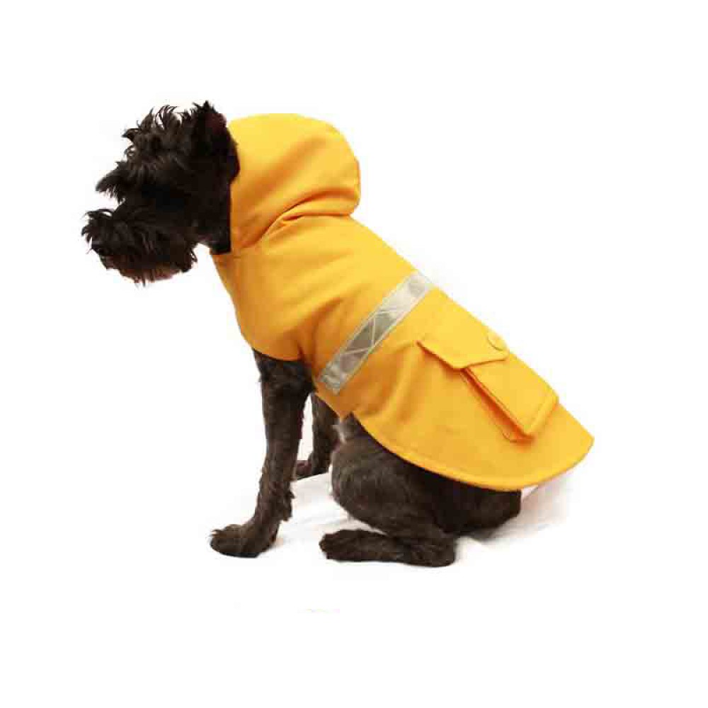 Foto 2 pulgar | Impermeable Reflejante para Perro Pet Pals Amarillo