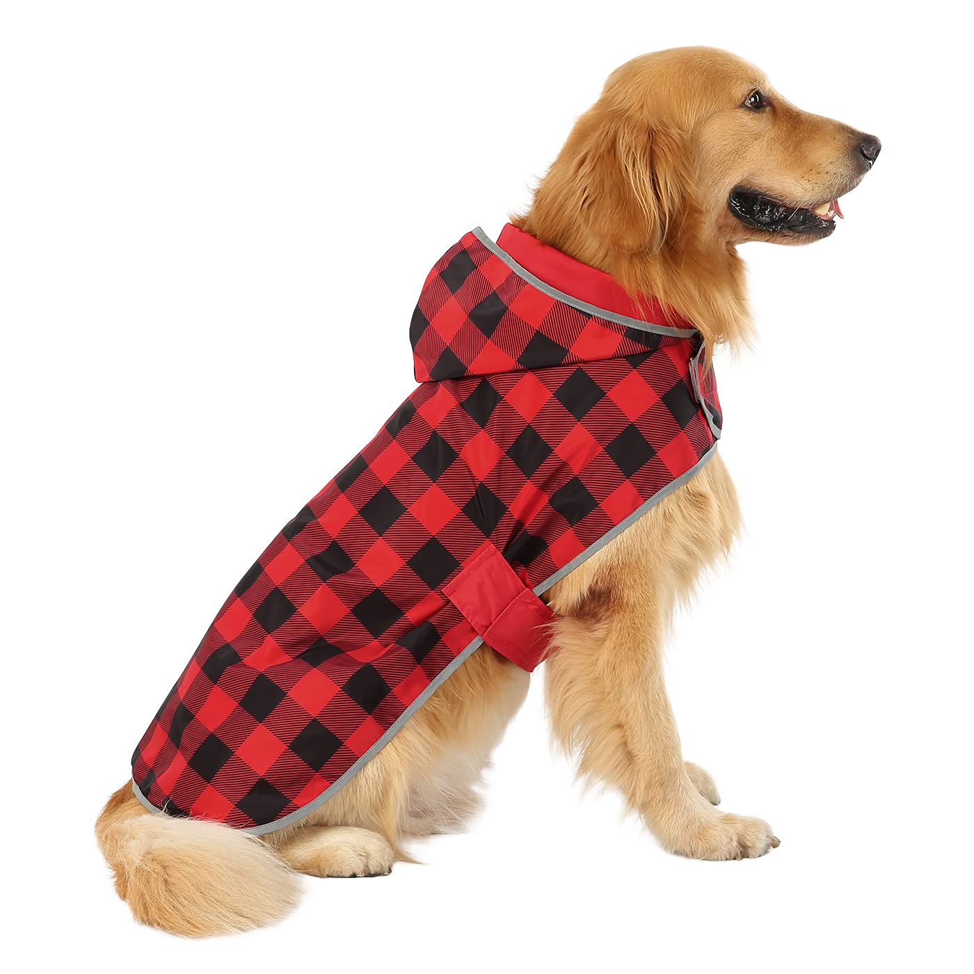 Foto 5 pulgar | Poncho Impermeable Con Capucha Reversible Hde Para Perros - Venta Internacional.