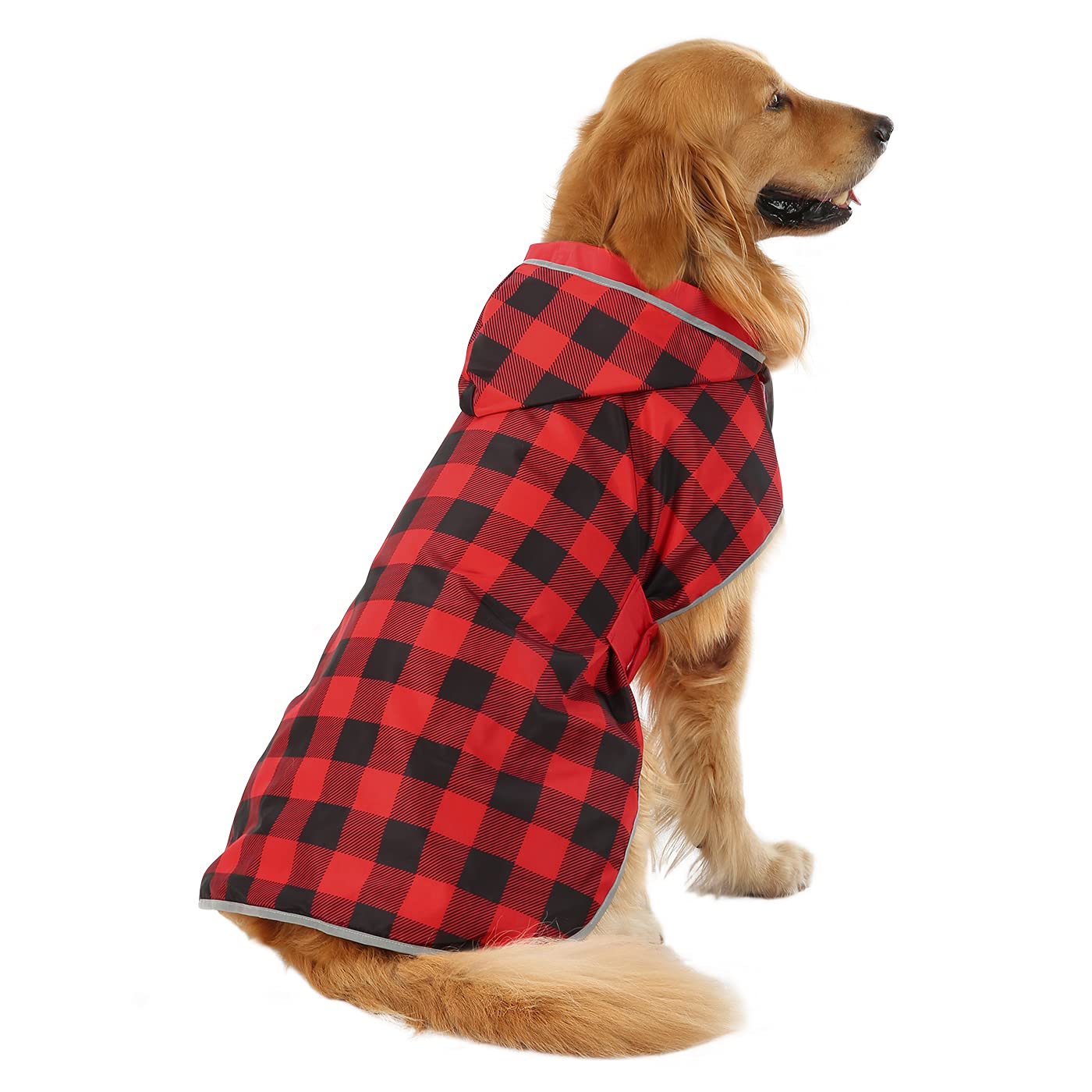 Foto 6 | Poncho Impermeable Con Capucha Reversible Hde Para Perros - Venta Internacional.