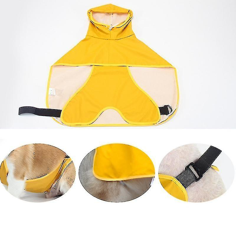 Foto 5 pulgar | Chubasquero Para Perros Huoguo, Impermeable, Con Capucha, Para Perros Grandes - Venta Internacional.