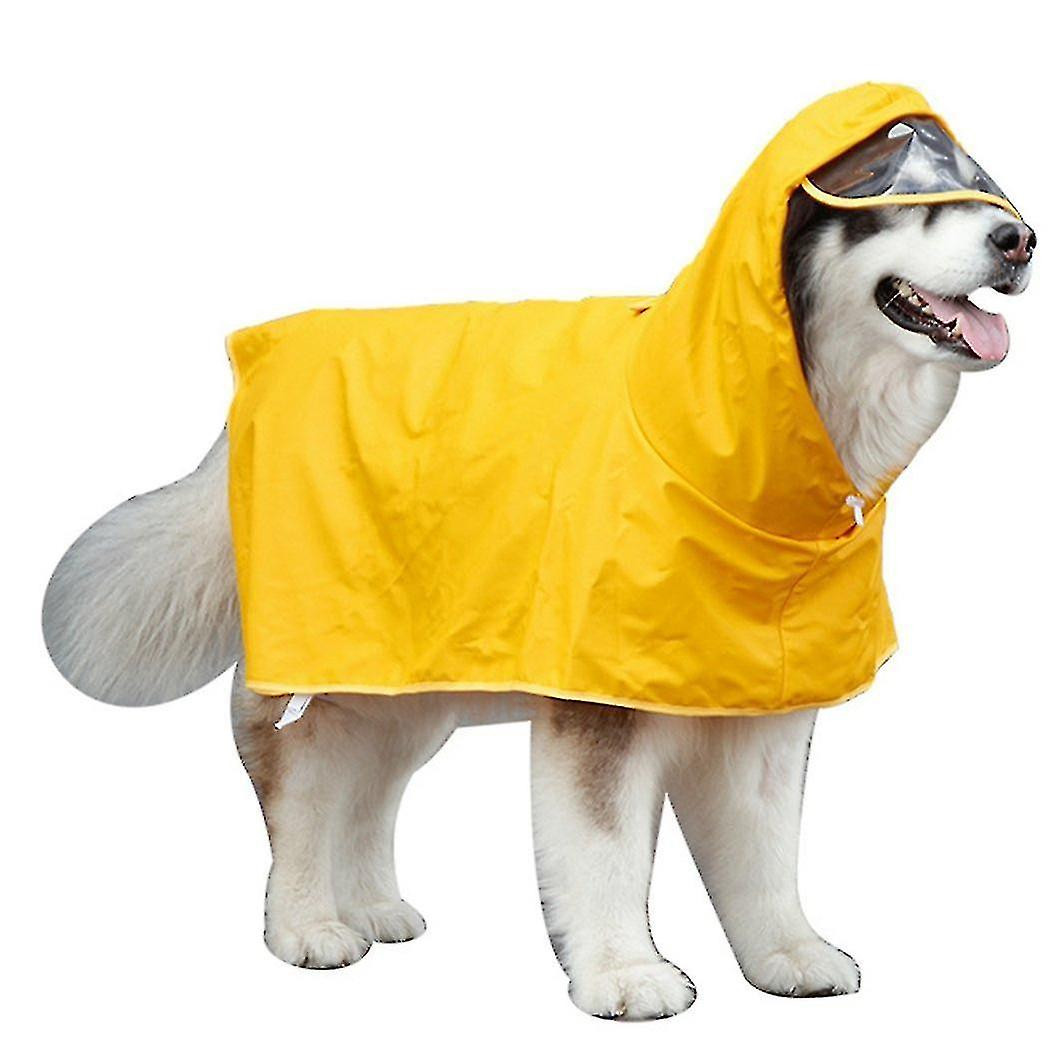 Foto 2 | Chubasquero Para Perros Huoguo, Impermeable, Con Capucha, Para Perros Grandes - Venta Internacional.