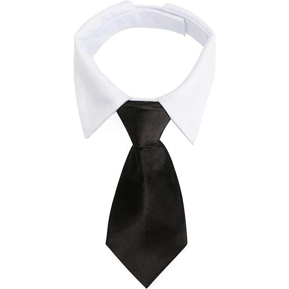 Foto 6 pulgar | Esmoquin Con Corbata De Perro Con Cuello Blanco Para Un Cachorro De 9,8 A 11,8 Pulgadas - Venta Internacional.