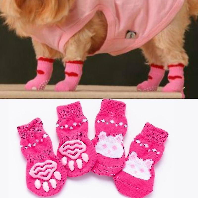 Foto 1 | 2 Pares De Bonitos Calcetines De Punto Para Cachorros De Bird Cage Bird Baths - Venta Internacional.