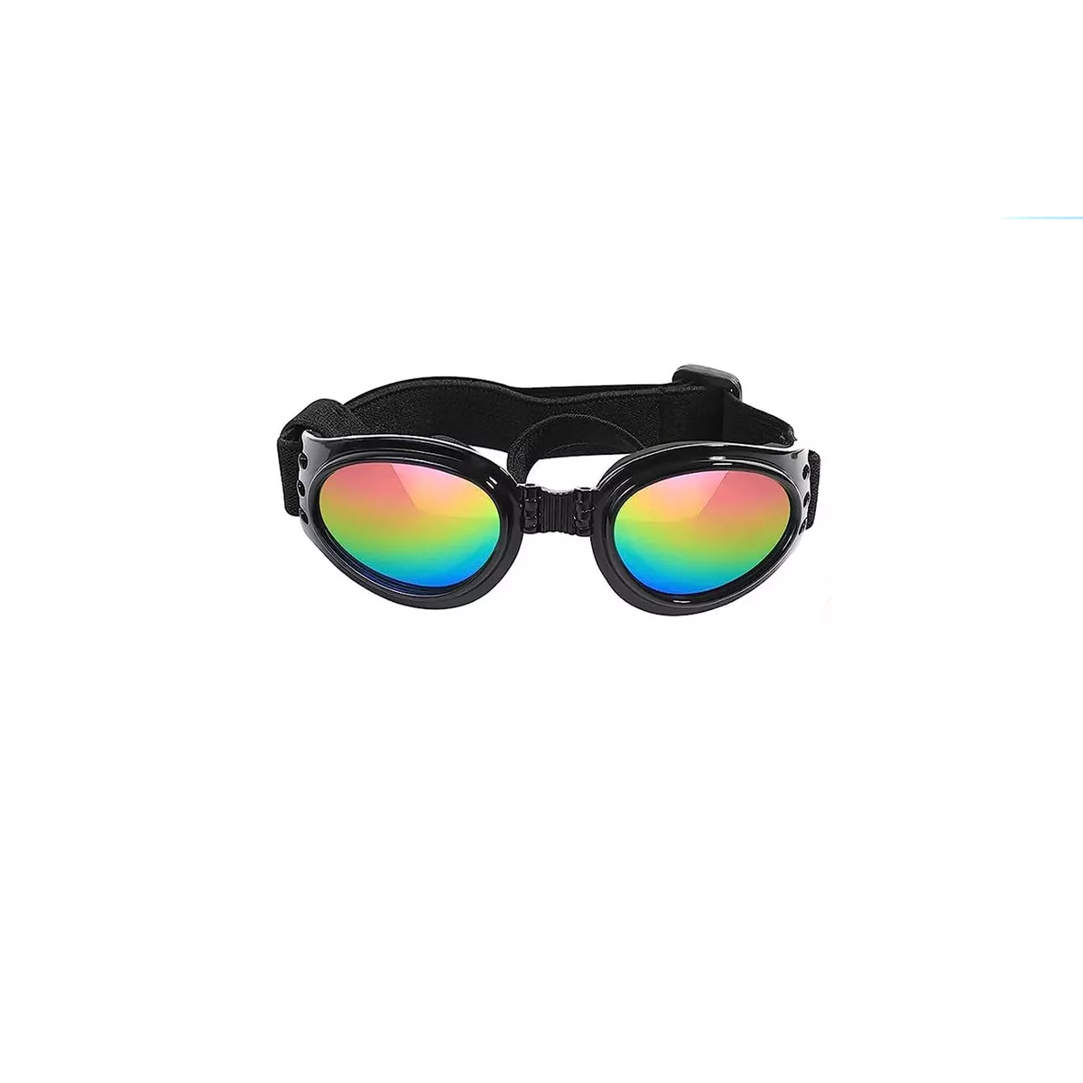 Lentes de Sol para Perros Eo Safe Imports ESI-8428 color Negro Protección UV