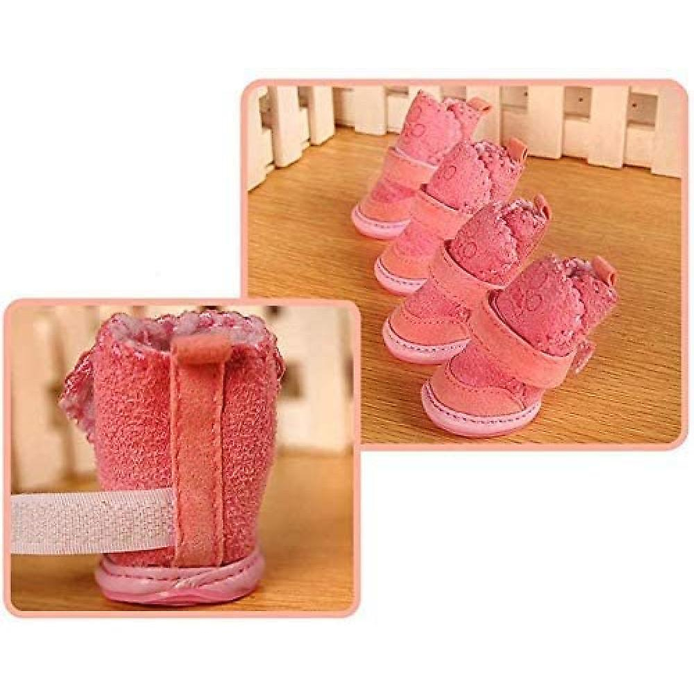 Foto 3 pulgar | Zapatos Para Perros Sanlin Beans Snow Paw Protector Antideslizante Xs - Venta Internacional.