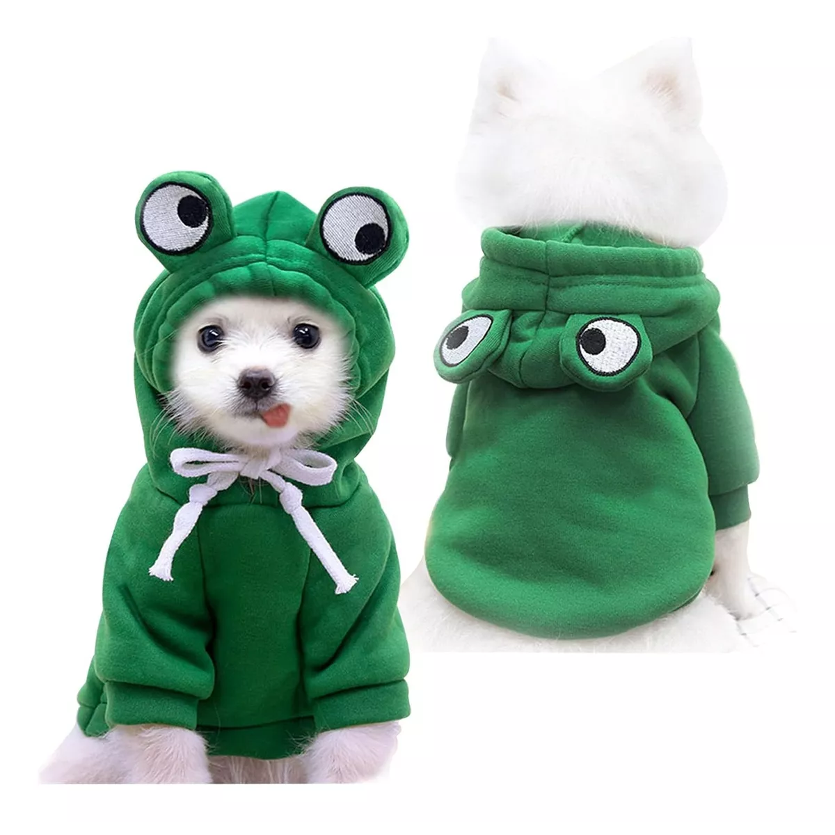 Foto 2 | Sudadera Estilo Rana Para Mascota Tallla M Eo Safe Imports Esi-16273 Verde