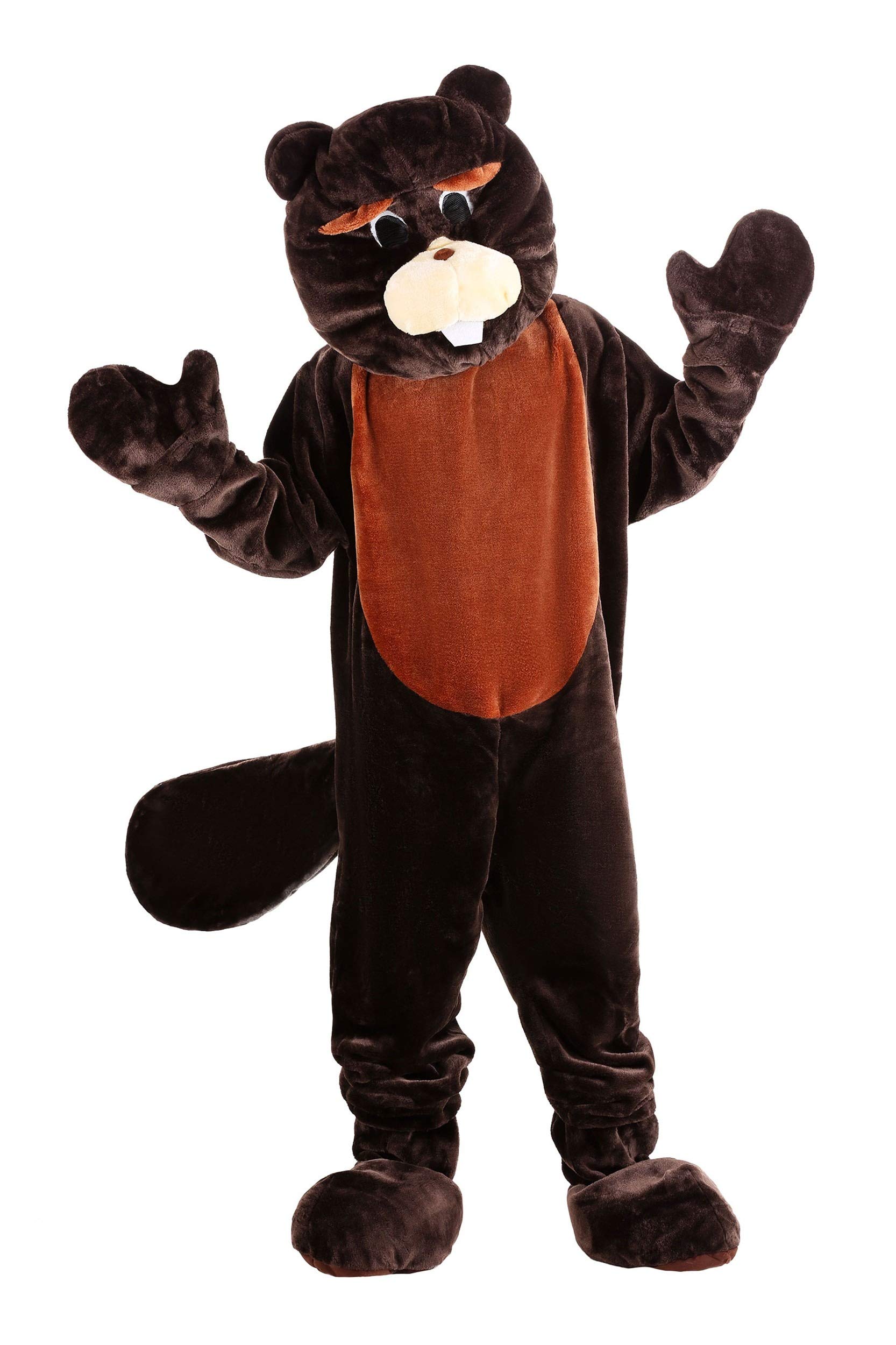 Disfraz De Mascota De American Beaver Para Adolescentes/adultos - Venta Internacional.