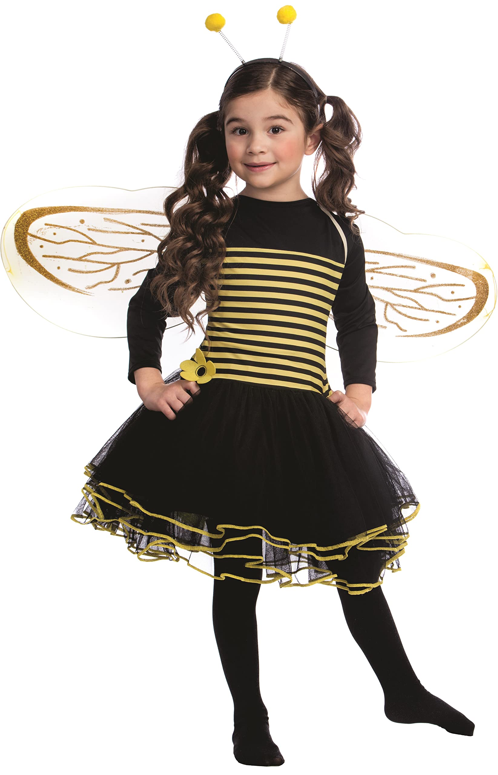 Costume Dress Up America Bumblebee Para Niñas, Talla S - Venta Internacional.