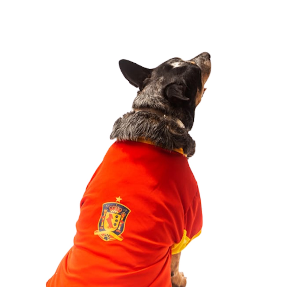 Foto 3 pulgar | Playera España Mundial de Futbol Pet Pals para Mascota