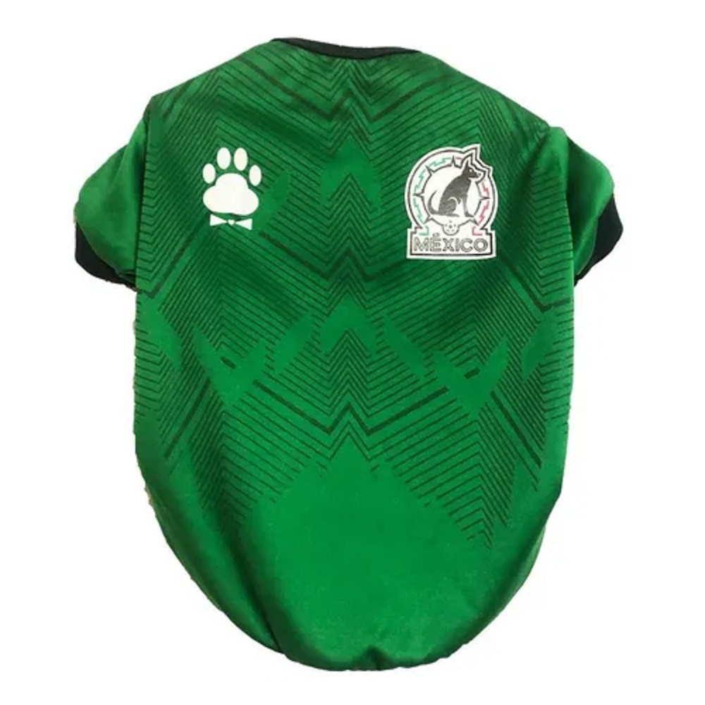 Foto 4 pulgar | Playera México Pet Pals Verde para Perro