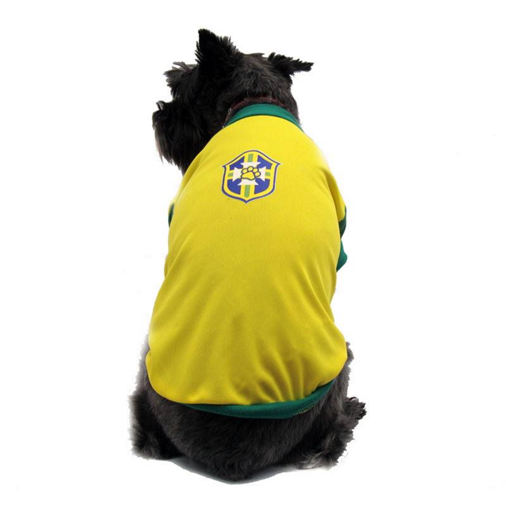 Foto 2 pulgar | Playera para Perro Pet Pals Mundial Futbol Brasil