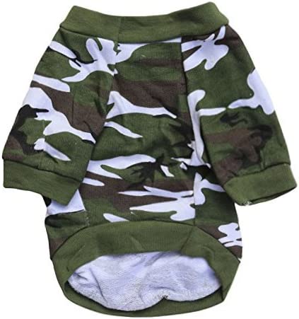 Foto 2 pulgar | Camiseta Para Perros Huoguo Xs Camo Para Perros De Menos De 1,5 Kg - Venta Internacional.