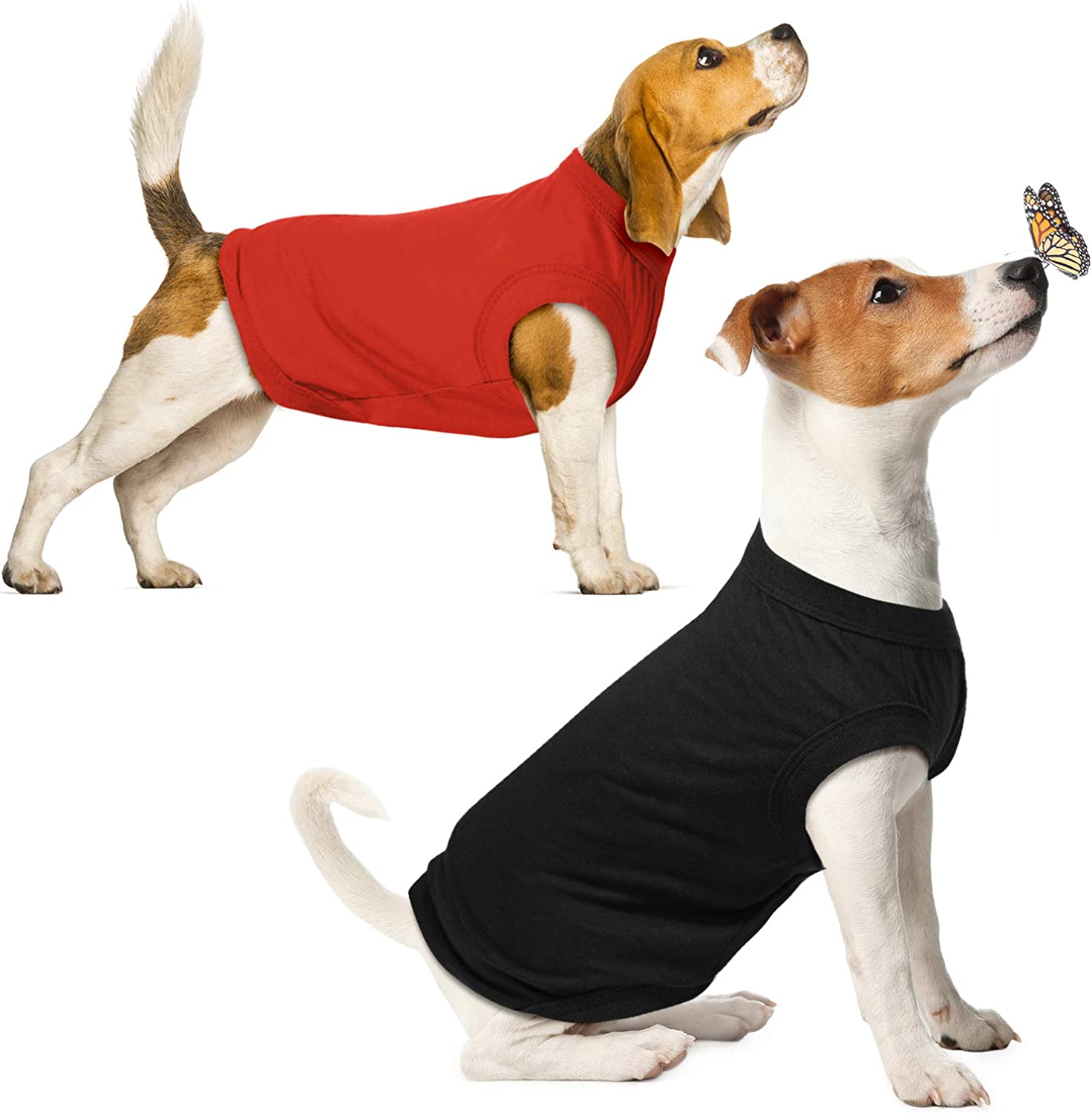 Foto 3 | Camisas Para Perros Huoguo Pet Puppy, Ropa De Verano, 8 Piezas - Venta Internacional.