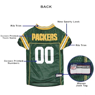 Foto 6 | Jersey Para Perros Pets First Nfl Green Bay Packers, Xxl - Venta Internacional.
