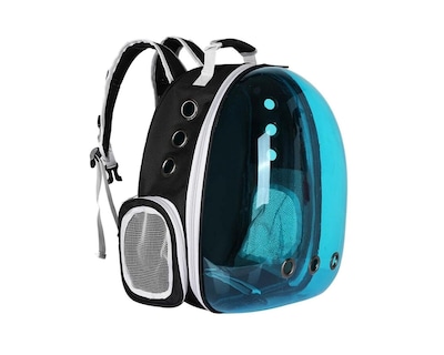 Foto 1 | Mochila Transportadora Portátil color Negro para Mascotas