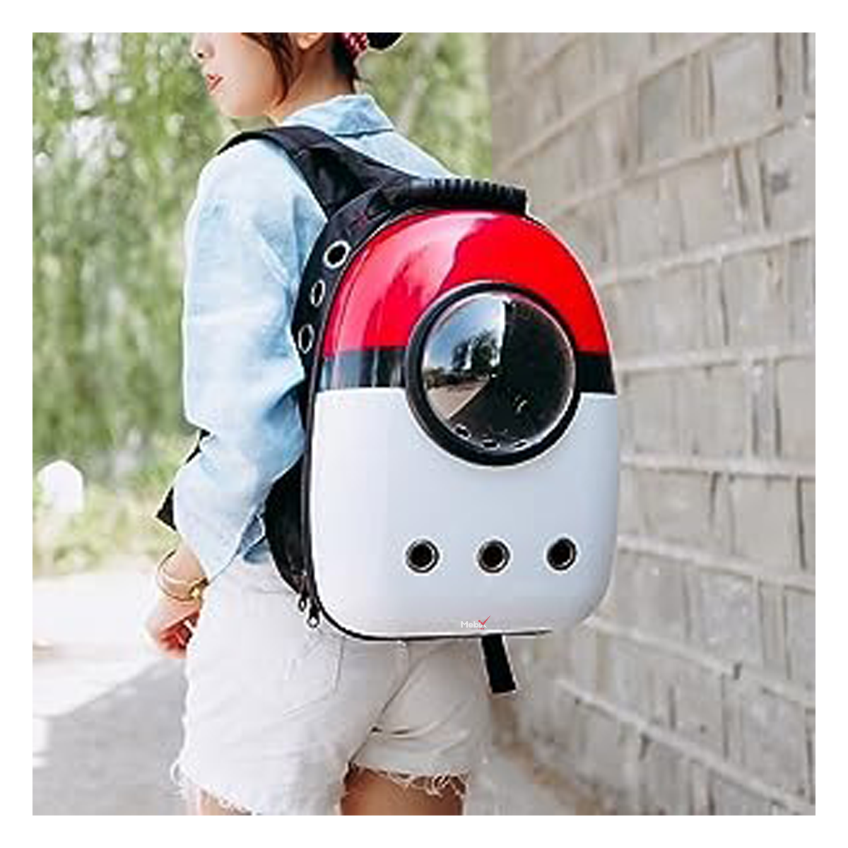 Foto 3 | Mochila Portátil Transportadora para Mascotas con Cápsula