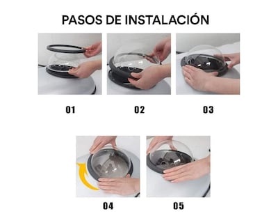 Foto 5 | Mochila Portátil Transportadora para Mascotas con Cápsula