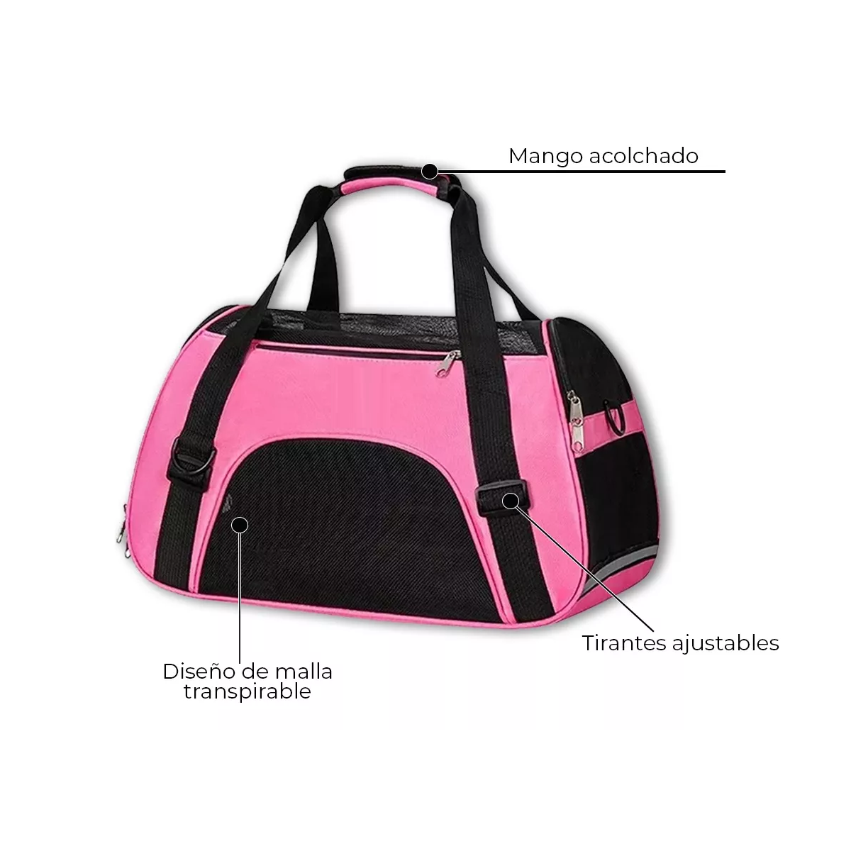 Foto 5 | Mochila Transportadora para Mascota Eo Safe Imports Esi-8848 Rosa