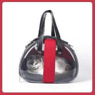 Foto 1 | Bolsa De Transporte De Pvc Plegable Portátil Bird Cage Huoguo, Roja - Venta Internacional.