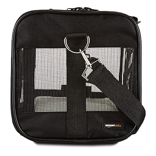 Foto 7 | Transportín De Viaje Para Mascotas Amazon Basics De Malla Con Lados Blandos, Tamaño Mediano - Venta Internacional.