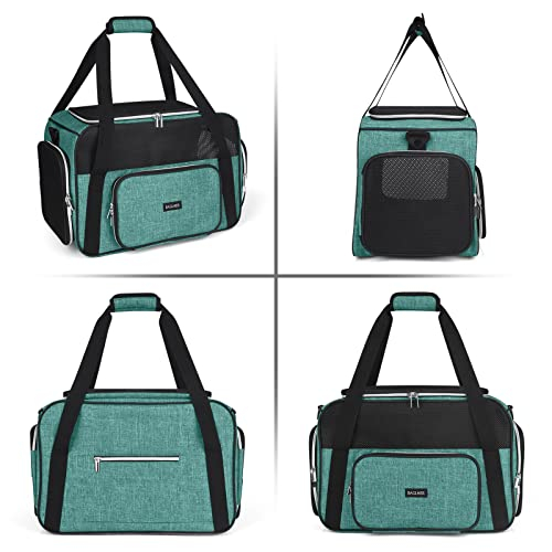 Foto 5 pulgar | Transportín De Viaje Para Mascotas Baglher Para Gatos Pequeños Y Medianos Y Perros, Color Verde - Venta Internacional.