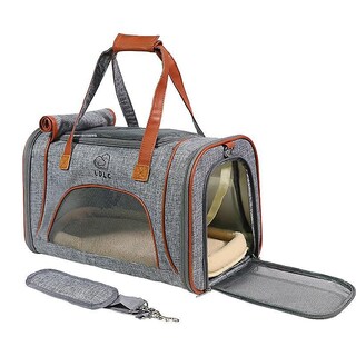 Foto 2 | Bolsa De Transporte Para Mascotas Outing Travel Para Perros, Rosa Claro, 1,2 Kg - Venta Internacional.