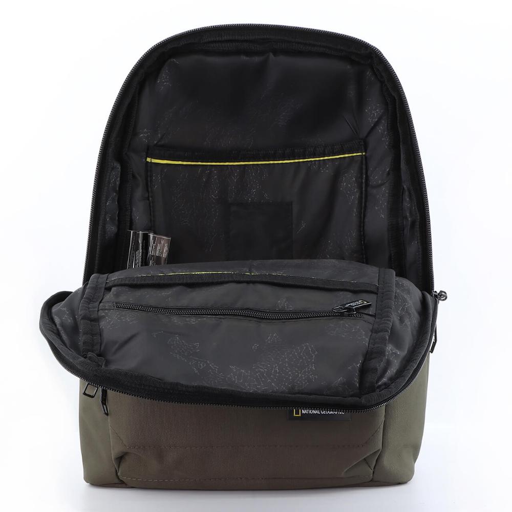 Foto 9 pulgar | Mochila Escolar Viaje Urbana Pro 10 L Natgeo Olivo