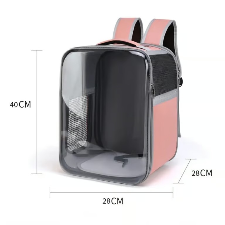 Foto 4 pulgar | Mochila Transportadora De Mascotas Pequeñas con Forma Cuadrada