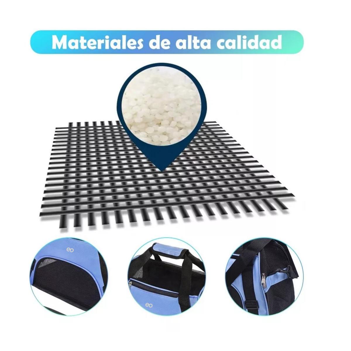 Foto 4 pulgar | Bolsa De Mascotas Plegable Transportadora Para Gatos Perros Eo Safe Imports Esi-9787-1 Negro
