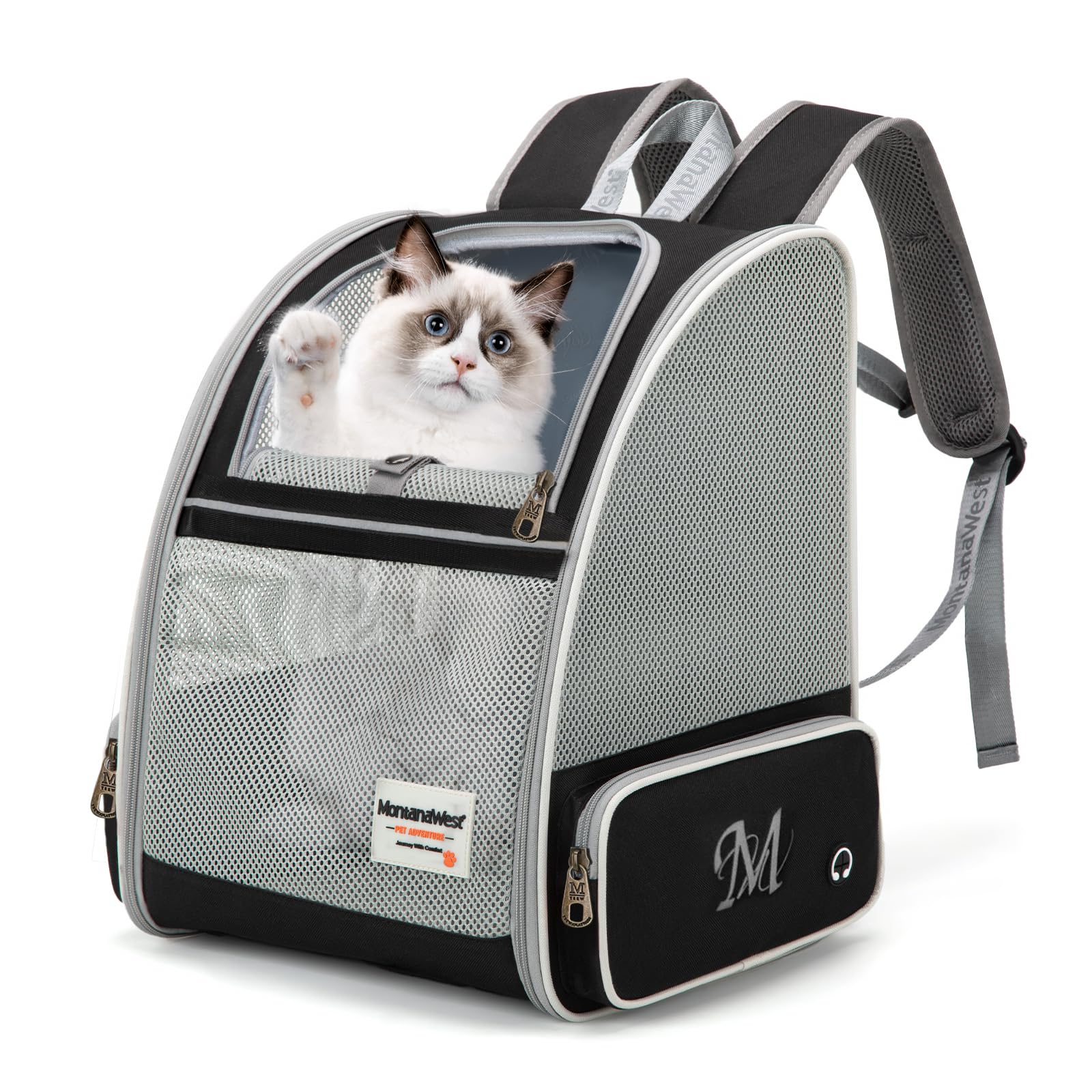 Foto 2 pulgar | Mochila Transportadora De Mascotas Montana West Cat Para Perros Pequeños Y Medianos - Venta Internacional.