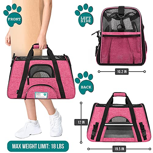 Foto 3 pulgar | Transportín De Viajes Para Mascotas Petami Premium Airline Aprobado - Venta Internacional.