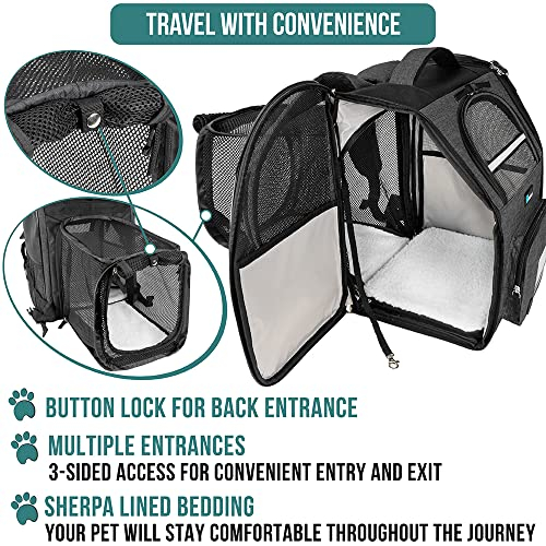 Foto 4 | Mochila Transportadora De Mascotas Petami Travel Ventilada De 8,18 Kg - Venta Internacional.