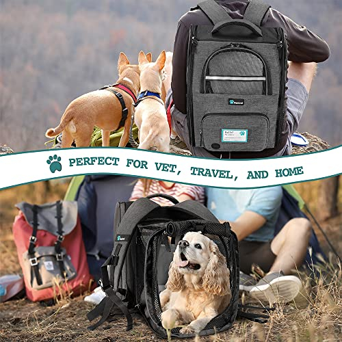 Foto 8 pulgar | Mochila Transportadora De Mascotas Petami Travel Ventilada De 8,18 Kg - Venta Internacional.
