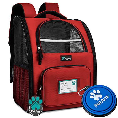 Foto 2 pulgar | Mochila Transportadora De Mascotas Petami Deluxe Para Perros Y Gatos Pequeños, Cachorros | Diseño Ve - Venta Intern