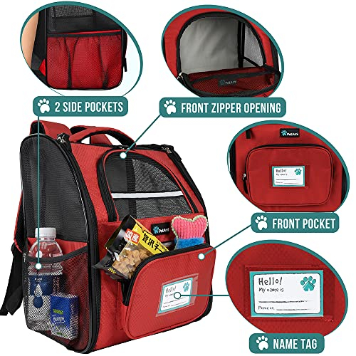 Foto 3 pulgar | Mochila Transportadora De Mascotas Petami Deluxe Para Perros Y Gatos Pequeños, Cachorros | Diseño Ve - Venta Intern