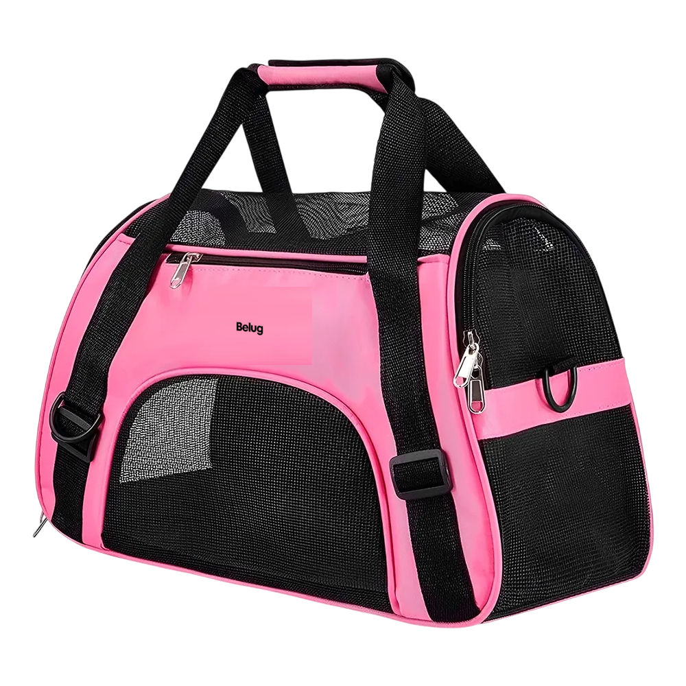 Foto 1 | Transportadora Maleta Mascota Rosa Negro