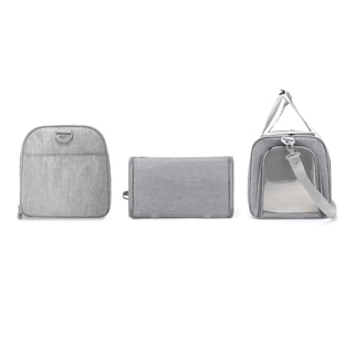 Foto 5 | Transportadora Lab.g Bolsa De Mascotas Plegable Gris