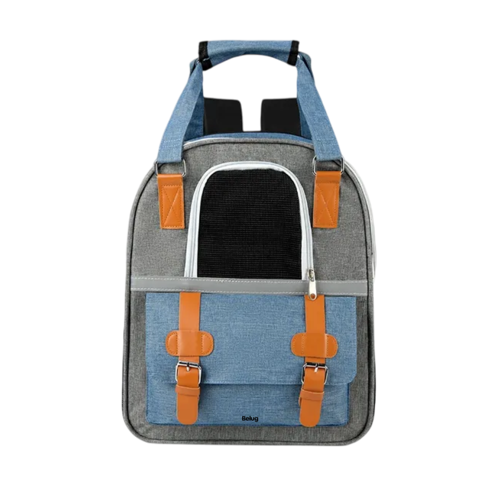 Foto 1 | Transportadora Mochila  Belug Para Perro Azul Gris