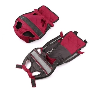 Foto 2 | Cangurera Transportadora Para Perro Y Gato Color Rojo Talla Chica