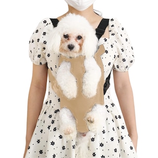 Foto 2 | Cangurera Transportadora Color Beige Para Perro Y Gato Talla L