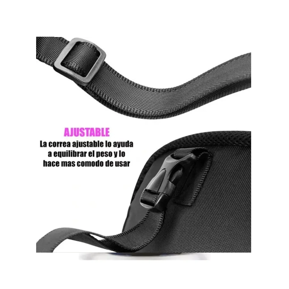 Foto 6 pulgar | Cangurera Transportador Para Mascota Talla Negro-extra Grande