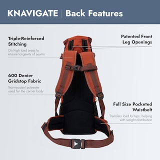 Foto 4 | Saco Deportivo K9 Knavigate X-small Para Perros De 9 A 12 Pulgadas - Venta Internacional.