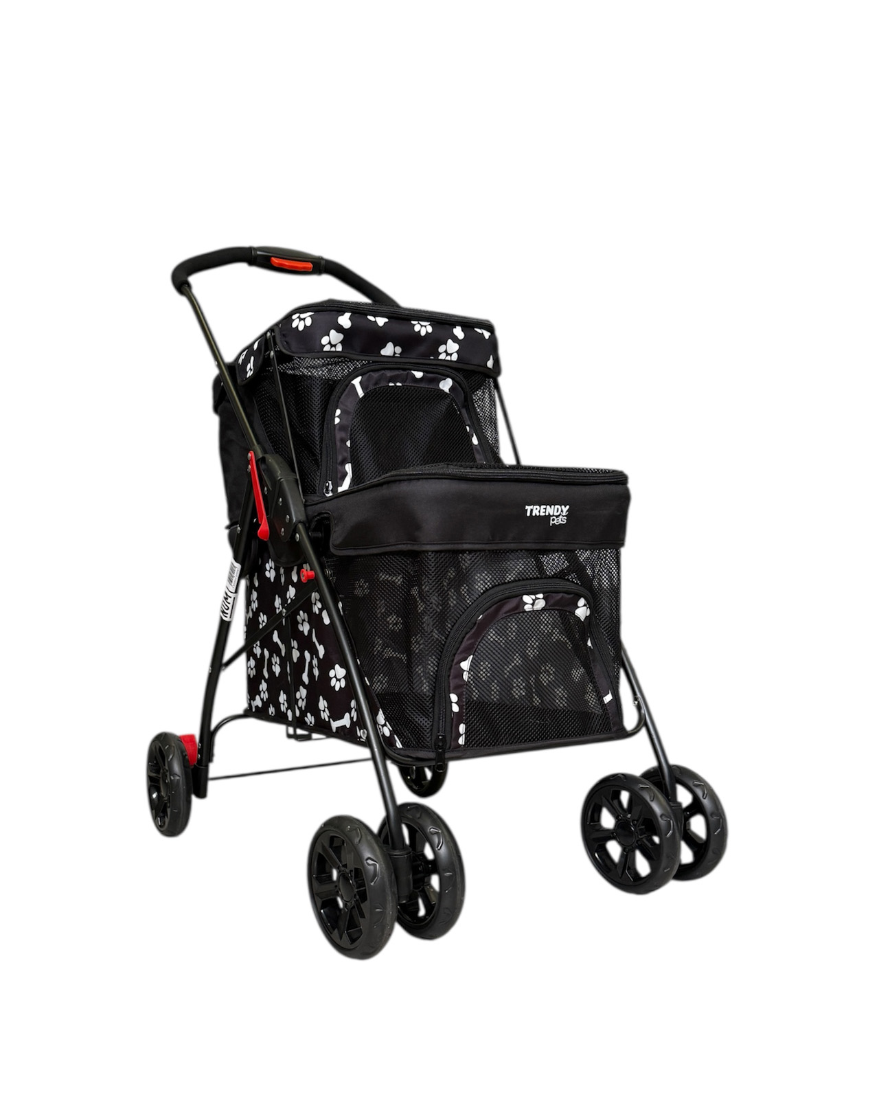 Foto 1 | Carriola Puppy Love Para Dos Mascotas Trendy Pets Negra