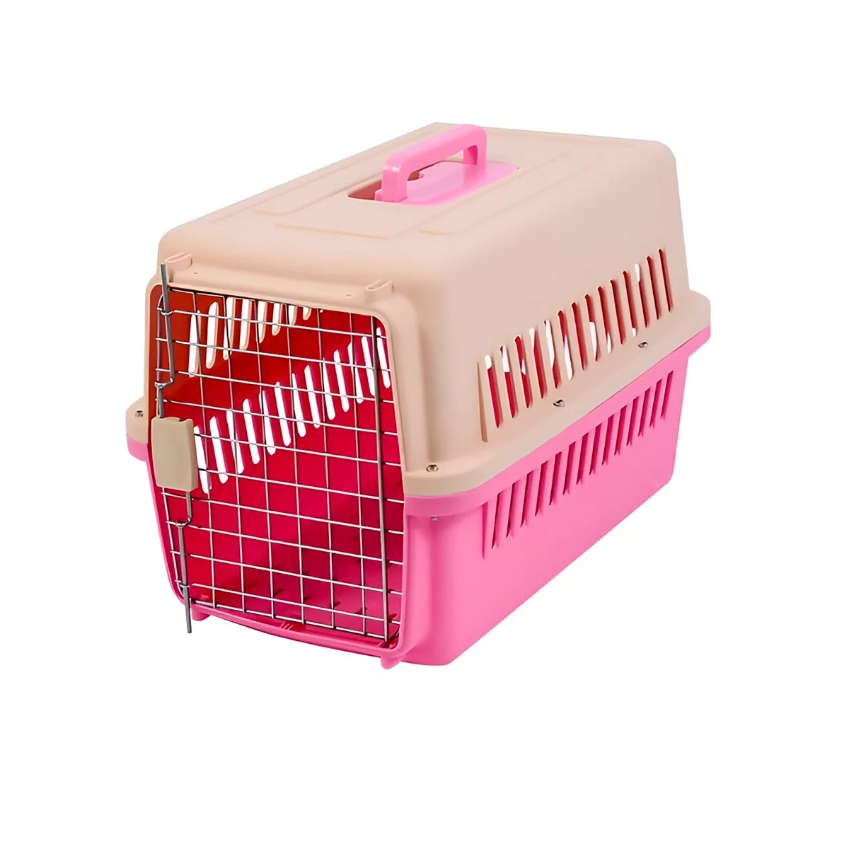 Jaula Transportadora Portátil para Mascota Eo Safe Imports Esi-9792 Rosa