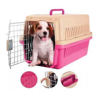 Foto 2 | Jaula Transportadora Portátil para Mascota Eo Safe Imports Esi-9792 Rosa