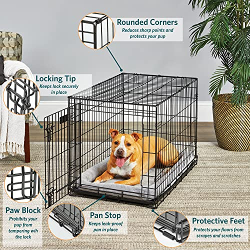 Foto 4 pulgar | Jaula Para Perros Midwest Life Stages 36 Plegable De Metal Negro - Venta Internacional.