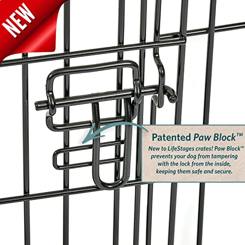 Foto 6 pulgar | Jaula Para Perros Midwest Life Stages 36 Plegable De Metal Negro - Venta Internacional.