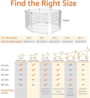 Foto 4 | Ejercicio Y Parque Para Mascotas Amazonbasics, Plegable, De Metal, 91 Cm - Venta Internacional.